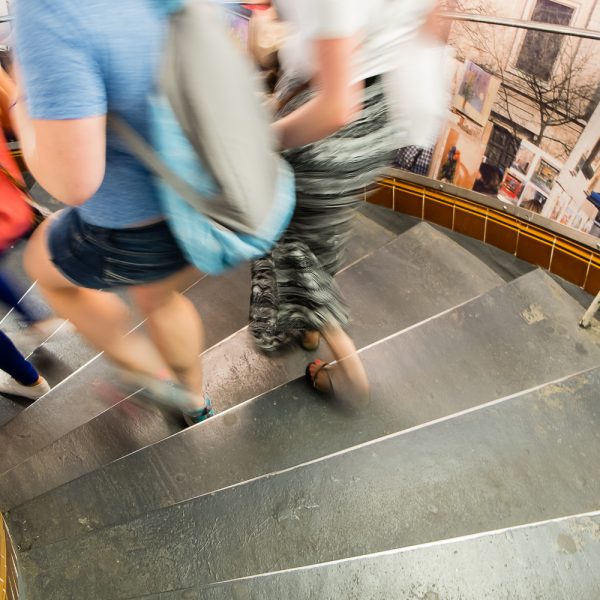 Escalier station Abesses