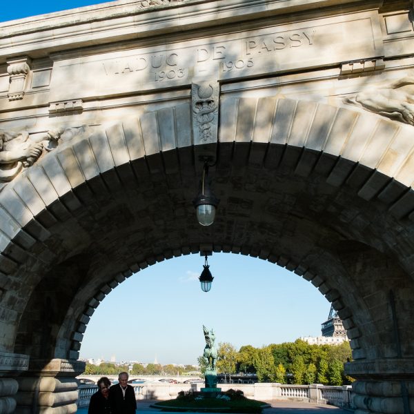 Arche centrale Viaduc de Passy