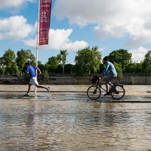 Courir sur l'eau