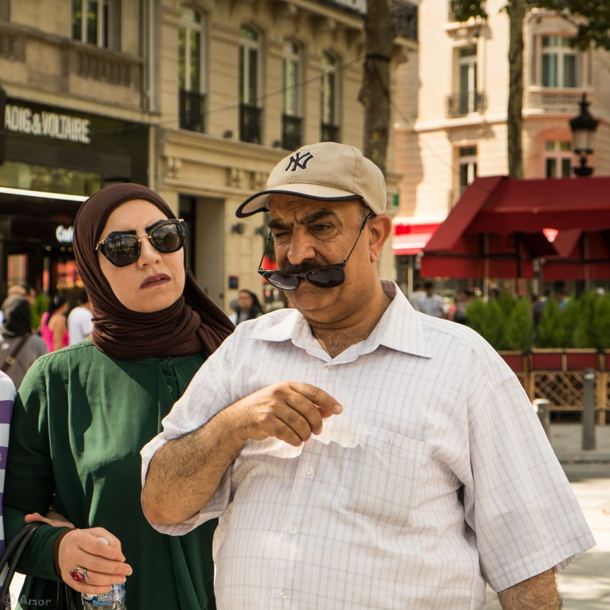 Lunettes à moustaches